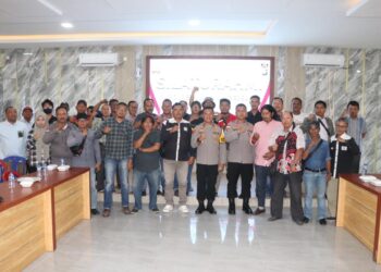 Kapolres Karimun Temui Wartawan, Ini Tujuannya