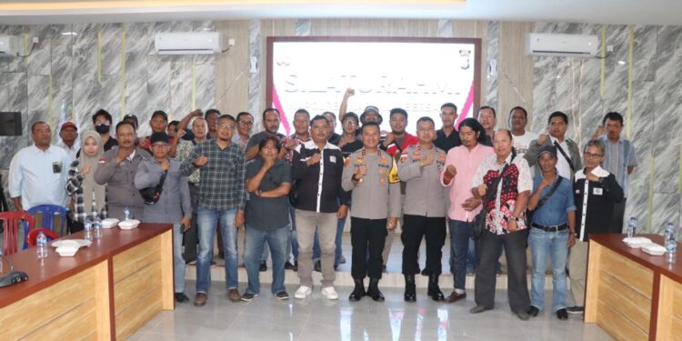 Kapolres Karimun Temui Wartawan, Ini Tujuannya