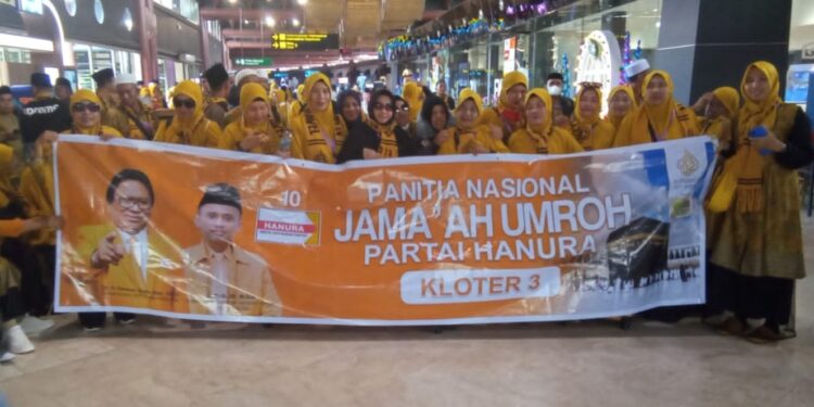 Puncak Peringatan Hari Jadi Partai Hanura ke- 17 Bertebaran Hadiah Umrah