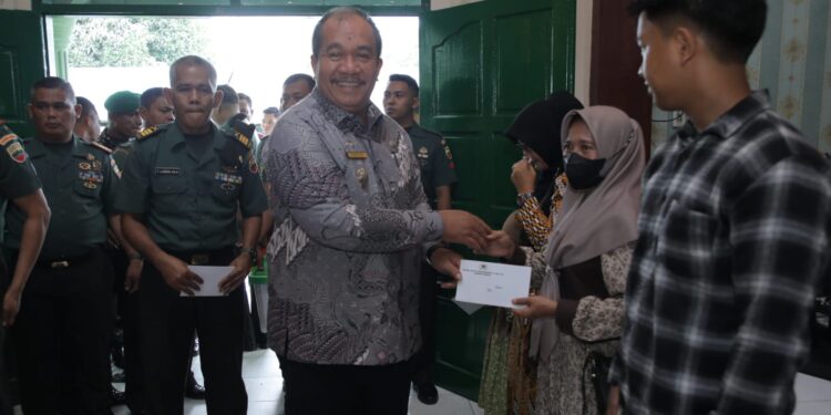 Wakil Bupati Asahan Beri Ucapan HUT ke- 68 Kodim 0208/Asahan