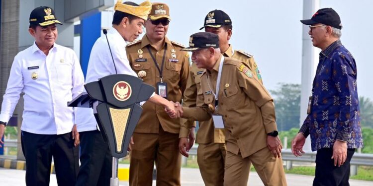 Bupati Asahan Dampingi Presiden Jokowi Resmikan Tol Tebingtinggi-Indrapura-Limapuluh-Kisaran