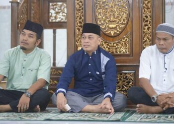 Bupati Lingga Safari Ramadhan di Desa Marok Kecil