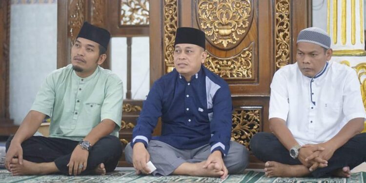 Bupati Lingga Safari Ramadhan di Desa Marok Kecil