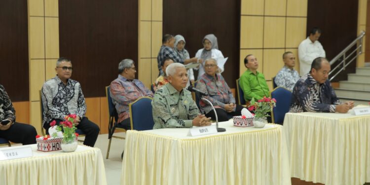 Bupati Asahan Serahkan Laporan Keuangan Pemda Unaudited T.A 2023