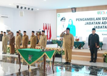 Wabup Lantik Pejabat Administrator dan Pejabat Pengawas Pemkab Asahan