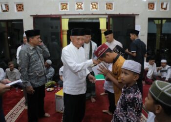 Bupati Asahan Safari Ramadhan di Masjid Al-Ikhlas Desa Tanjung Alam