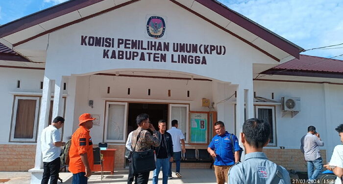 Lima Partai Politik Buat Laporan di Kantor KPU Lingga