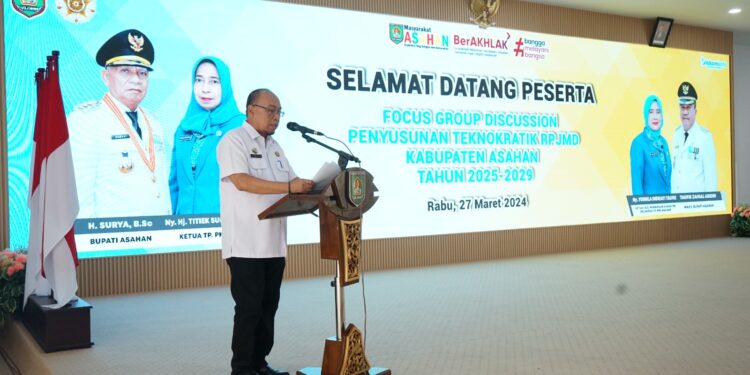Sekda Asahan Buka FGD RPJMD Kabupaten