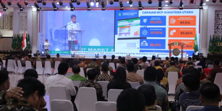 Wabup Asahan Ikuti Rakor Penguatan Sinergi Antar KPK dengan Kemendagri, BPKP dan Pemda