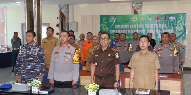Jelang Hari Raya Idul Fitri, Polres Karimun Gelar Rakor Lintas Sektoral