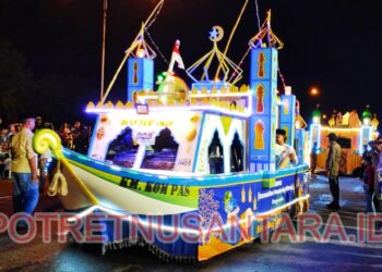 22 Peserta Meriahkan Festival Kendaraan Hias Malam Takbir Idul Fitri 1445 H di Karimun