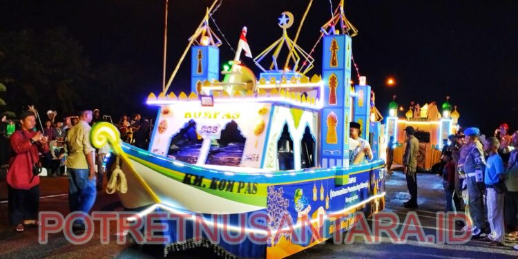 22 Peserta Meriahkan Festival Kendaraan Hias Malam Takbir Idul Fitri 1445 H di Karimun