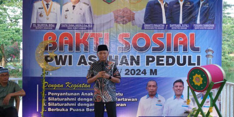 Bupati Asahan Hadiri Buka Puasa Bersama PWI