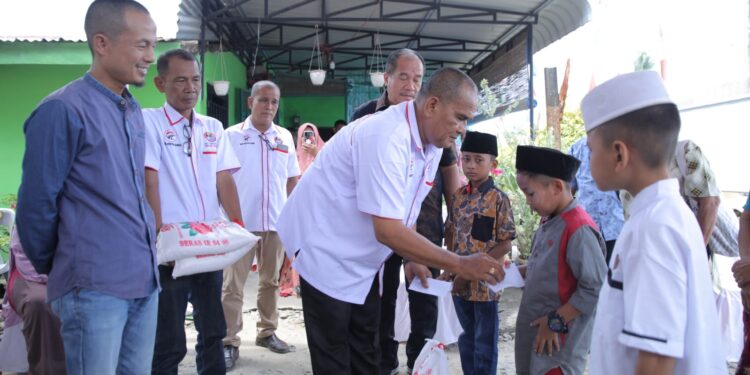 DPD IWO Indonesia Kabupaten Asahan Gelar Baksos dan Halal Bihalal