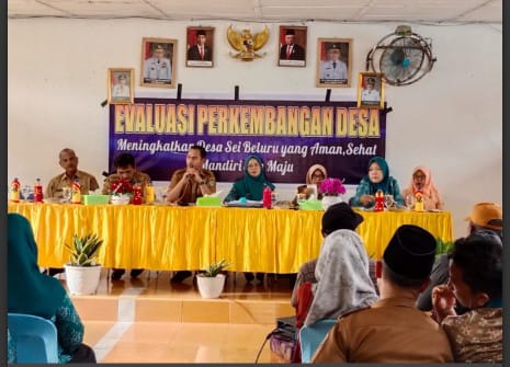Tim Penilai Lomba Desa Kabupaten Asahan Lakukan Evaluasi Perkembangan di Sei Beluru