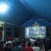 Masyarakat Antusias Nobar Semi Final Piala AFC U-23 di Mapolres Aceh Singkil
