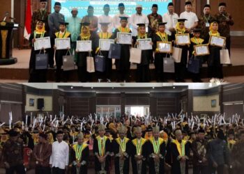 Bupati Karimun Mewisuda 307 Santri TPQ se- Kecamatan Meral