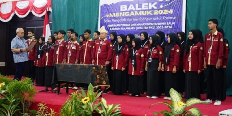 Sekda Karimun Lantik HPM-TBK Pekanbaru Tahun 2023-2024