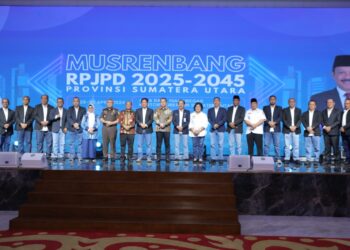 Wabup Asahan Hadiri Musrenbang RPJPD 2025-2045 Provinsi Sumut