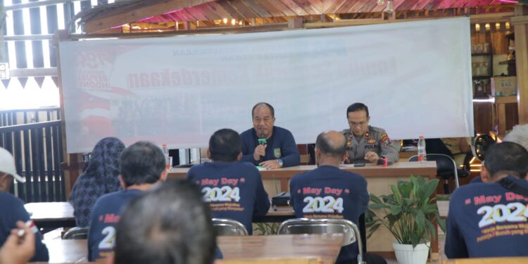 Wabup Ikuti Ramah Tamah dengan Serikat Buruh se-Kabupaten Asahan