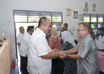 Kepala UPTD SD dan SMP Negeri Disdik Kabupaten Asahan Gelar Halal Bihalal