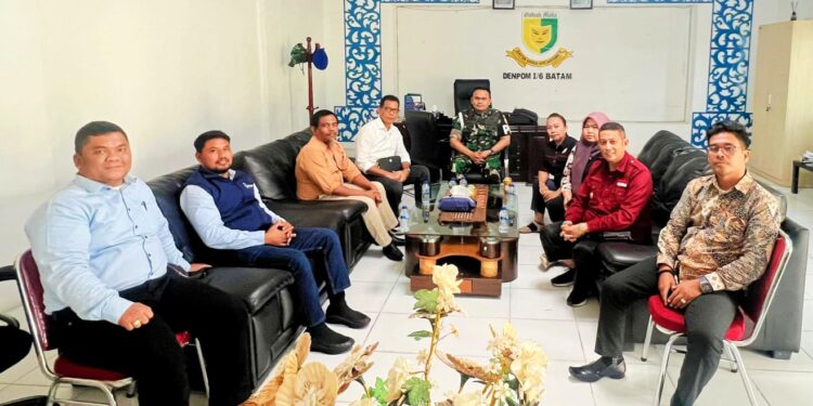 Gerak Cepat, YLBH ROGATE Langsung Audensi ke Denpom TNI AD Terkait Kematian Janda di Karimun