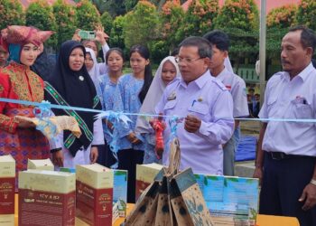 UPTD SPF SMPN 3 Gunung Meriah Launching Buku Antologi dari Komunitas Genk’s PENA