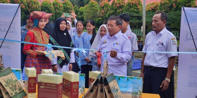 UPTD SPF SMPN 3 Gunung Meriah Launching Buku Antologi dari Komunitas Genk’s PENA