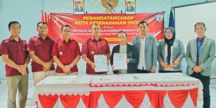 Rutan Karimun Sepakati Perpanjangan PKS dengan LBH SADO