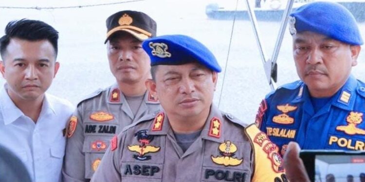 Kapolres Siak Pimpin Apel Kesiapan Personil dan Peralatan di Mako Polairud Polres Siak