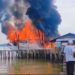 KLM Sukses Perkasa Ludes Terbakar, Diduga Korsleting Listrik