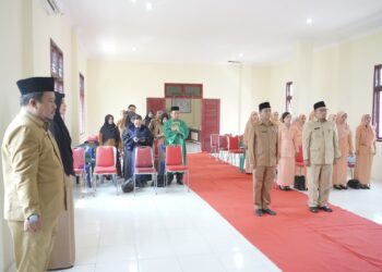 2 Pejabat Administrator di Lingkungan Disduduk Capil Kabupaten Asahan Dilantik