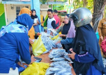 Bazar Ikan Ramai Dikunjungi, DKP Kepri Cabang Karimun Dorong Masyarakat Gemar Ikan