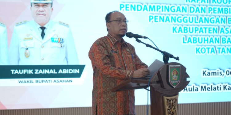Sekda Asahan Buka Rakornis Pendampingan dan Pembinaan TRC Penanggulangan Bencana Multi Sektor