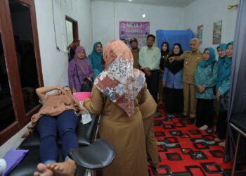 Bupati Asahan Tinjau Peluncuran Pelayanan Serentak Sejuta Akseptor