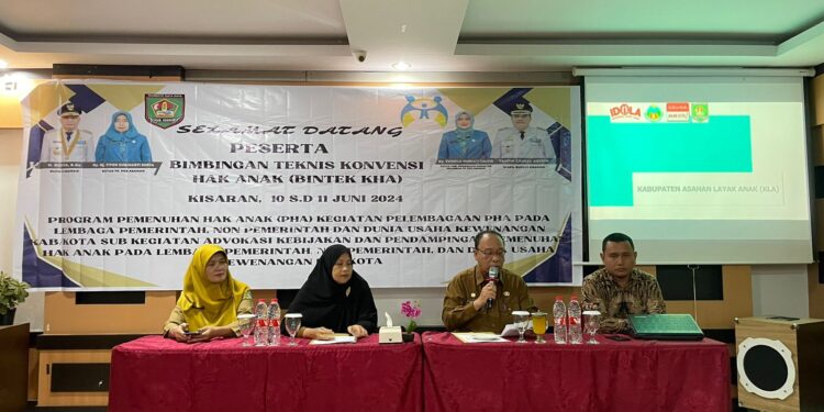 Sekda Asahan Buka Kegiatan Bimtek KHA