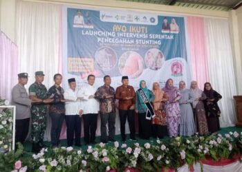 Pemkab Aceh Singkil Launching Intervensi Serentak Pencegahan Stunting