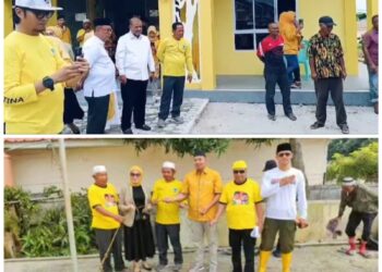 Hari Raya Idul Adha 1445 H, DPD Golkar Karimun Sembelih 2 Ekor Sapi