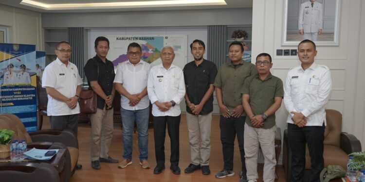 Bupati Terima Audiensi SMSI Kabupaten Asahan
