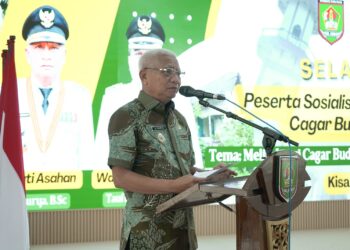 Bupati Buka Sosialisasi dan FGD Cagar Budaya Kabupaten Asahan