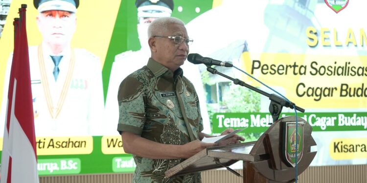Bupati Buka Sosialisasi dan FGD Cagar Budaya Kabupaten Asahan