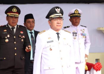 Pj Bupati Aceh Singkil Jadi Inspektur Upacara HUT Bhayangkara ke- 78