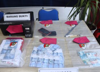 Dua Pria di Karimun Gunakan Uang Palsu Beli Mikol di Pub Hotel Wiko