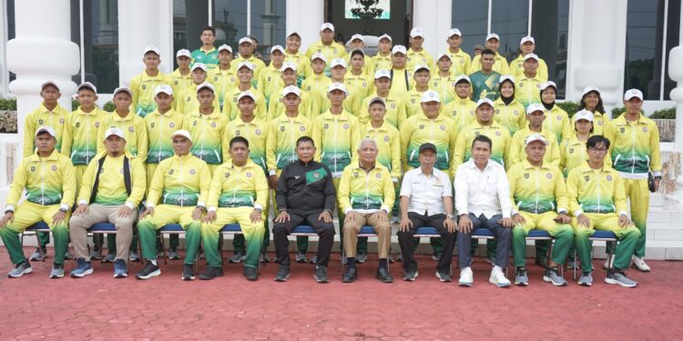 Bupati Asahan Lepas Keberangkatan 31 Atlet Popprovsu