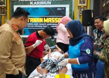 Peringati HBA ke- 64, Kejari Karimun Gelar Khitanan Massal Gratis