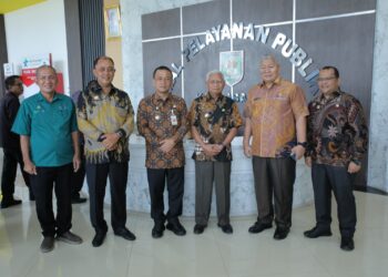Bupati Asahan Sambut Pj Bupati Paluta