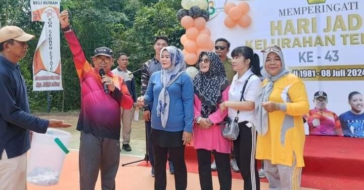 Peringati Hari Jadi ke- 43, Kelurahan Tebing Gelar Jalan Santai