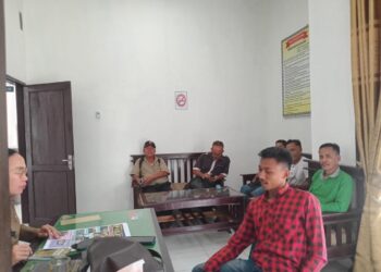 Camat Pulau Rakyat Jalin Silaturahmi Bersama Sejumlah Insan Pers