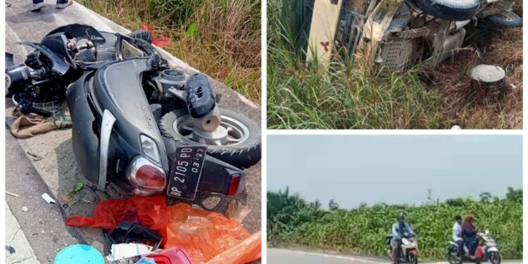 Lakalantas di Simpang Roro Karimun Tewaskan Pengendara, Sopir Truk Kini Ditahan Polisi