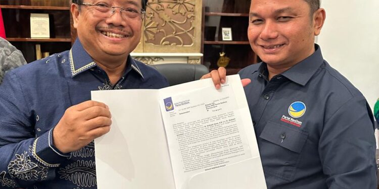 Partai Nasdem Dukung H. Safriadi Oyon SH dan H. Hamzah Sulaiman SH Maju di Pilkada Aceh Singkil 2024-2029